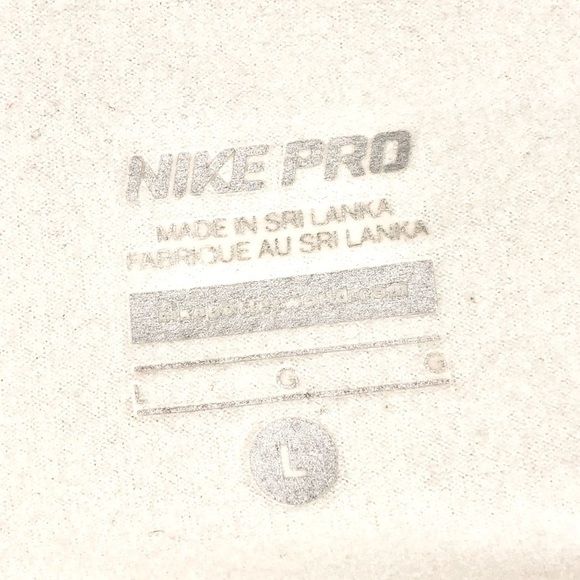 Nike Pro blue Hyperwarm sport top - Picture 5 of 8